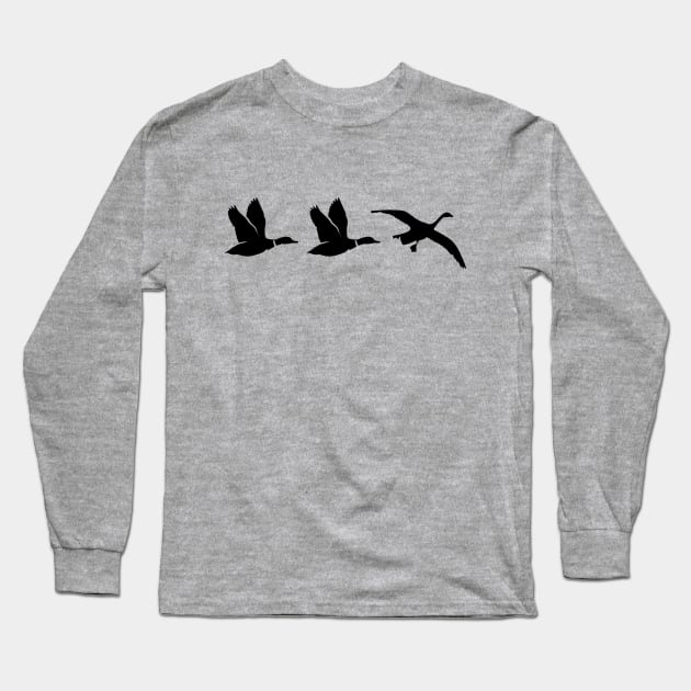 Duck Duck Goose Long Sleeve T-Shirt by Cold Water Outfitters